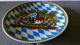 BAYERN LÖWE KRONE - THIERSHEIM KÖNIG PORZELLAN BAVARIA - ASSIETTE MURALE PORCELAINE - BLASON LION & COURONNE - Bavaria (DEU)