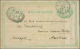 1897 Kobe Japan Postal Stationery Postcard Cover To Austria - Other & Unclassified
