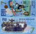 FIJI       7 Dollars       Comm.       P-New        ND (2017)        UNC  [ WITH FOLDER ] - Figi