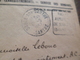 Lettre France Oblitération Mécanique En Franchise Postale Rallye Automobile De Sablé Sur Sarthe 1952 - Oblitérations Mécaniques (flammes)