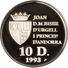 Andorre, 10 Diners 1993 - Argent /silver Proof - Andorre