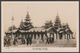 Burmese Pavilion, British Empire Exhibition, 1924 - Fleetway Press RP Postcard - Exhibitions