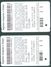 METREBUS ROMA  - 2 Validated Tickets Bus/metro - 2012 - Monde