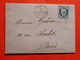 Delcampe - FRANCE 90 LETTRES CLASSIQUES RARES/BALLON MONTE/COMMUNE MAJ TB/TTB.... - 1849-1876: Période Classique