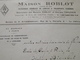 PARIS - MAISON ROBLOT - ENTREPRISE De CONVOIS & TRANSPORTS FUNEBRES - Enveloppe Du 10 Novembre 1948 - Décès - A Voir ! - Autres & Non Classés