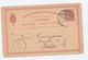 1900 DENMARK Postal STATIONERY CARD To Berlin Germany Stamps Cover - Entiers Postaux