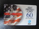 Wal-Mart, 60 Minutes Prepaid Phone Card, With Magnetic Stripe - AT&T