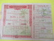 Bon à Lot / 60 Francs Au Porteur/ Exposition Coloniale  Internationale /PARIS/Transports/ 1931   ACT119 - Transports