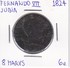 MONEDA DE ESPAÑA DE FERNANDO VII DEL AÑO 1824 DE 8 MARAVEDIS (COIN) JUBIA - Otros & Sin Clasificación