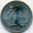 USA 25 Cent Quarter Dollar 2000 UNC State Massachusetts (KM# 305) - 1999-2009: State Quarters