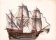 Swedish Caravel Sailing Ship - Painting By P. Pevny - Soviet Postcard - Voiliers