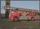 Humberside Fire Brigade, Fire Engine, Turntable Ladder - Advice Postcard - Trucks, Vans &  Lorries