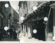 TOURNON ? Rue A Situer Identifier  Tampon Photographe Leon SAUSSET  Grande Photo 1950 1960 - Places