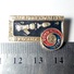 Rocket Spacecraft Apollo&ndash;Soyuz Test Project Soviet Union Metal Badge Pin USSR Space Aluminium - Space