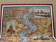 Kleines Relief - Panorama Des RHEINES ( Ansicht/Bild ) Hoursch & Bechstedt - Anno 19?? ( Zie Foto's Voor Detail ) ! - Dépliants Touristiques