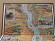 Delcampe - Kleines Relief - Panorama Des RHEINES ( Ansicht/Bild ) Hoursch & Bechstedt - Anno 19?? ( Zie Foto's Voor Detail ) ! - Dépliants Touristiques