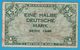 DEUTSCHLAND EINE HALBE DEUTSCHE MARK 1948 Banknote - 1/2 Mark