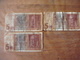 Lot 9 Billets : 8 X ALLEMAGNE DEUTSCHLAND GERMANY - 3 X 5 Reichsmark / 5 X 1 Rentenmark ///// 1 X JUGOSLAVIJA 100 Dinara - Collezioni