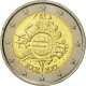 Belgique, 2 Euro, 10 Ans De L'Euro, 2012, SPL, Bi-Metallic - Belgique