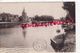 33 - LIBOURNE - LES BORDS DE L' ISLE  QUAI SOUCHET  - CARTE PUBLICITAIRE SABY FRERES - Libourne