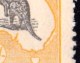 Australia 1918 Kangaroo 5/- Grey &amp; Yellow 3rd Wmk MH - Listed Variety - Mint Stamps