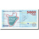 Billet, Burundi, 5000 Francs, 2015.01.15, NEUF - Burundi