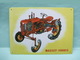 Atlas - PLAQUE EMAILLEE TOLE Métal Tracteur Massey Harris 28,5 X 21cm NEUF - Tin Signs (after1960)