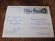 Saint Pierre Et Miquelon. La Ville Vue De L'Ile Aux Marins. CIM. Postmarked 1991 Avec Jolie Timbre Et Obliteration - Saint-Pierre-et-Miquelon