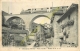 69. BEAUJEU .  Pont Paradis . Viaduc Du C. F. B.  CPA Animée . - Beaujeu