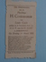 DEURNE - ZUID : Feestmaal H. COMMUNIE : Louis COOLS 13 Maart 1932 + XTRA Prentje Communie ( Zie Foto Voor Details ) !! - Menus