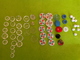 Lot De  Boutons Verre-peints- Graves Etc... - Buttons