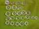 Lot De  Boutons Verre-peints- Graves Etc... - Buttons