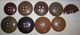 WW2 British Army Trench Leather Vest JERKIN Buttons - 1939-45