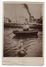 TROUVILLE-carte-photo Animée-Hommes Sur Canot Devant Bateau à Vapeur-mention"Trouville" Sur Le Canot...pas Courante - Trouville