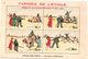 Delcampe - 19 Cartes Litho Chromos TRES ANCIENS C1890, Comme Bandes Dessinés, Publicitaires Tapioca; Imprimeur COURBE ROUZET - Screen Printing & Direct Lithography