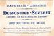 Delcampe - 10 Chromos PUB Librarie 1890 Publicitaires VERGER Dumontier Séverin LOUVIERS Facteurs Lettres Cartes Postales POST - Autres & Non Classés