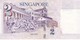 BILLETE DE SINGAPORE DE $2   (BANKNOTE) - Singapore