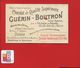 Chocolat Guérin Boutron Jolie Chromo Histoire France Coutume Fête Française Combat De Coqs Paris - Guérin-Boutron