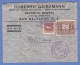 SAN SALVADOR 1936 - Seltene 2 Fach Frankierung Auf LP-Firmenbrief, Sonderstempel, Gel.nach Freiburg Im Breisgau - El Salvador