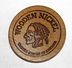 Wooden Token - Wooden Nickel - Jeton Bois Monnaie Nécessité - Tête D´Indien - Neidermyer Poultry 1984 - Etats-Unis - Monétaires/De Nécessité