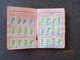 Delcampe - USSR RUSSIA ESTONIA TRADE UNION MEMBER CARD WITH LOT OF REVENUE STAMPS   ,  0 - Fiscaux