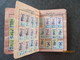 Delcampe - USSR RUSSIA ESTONIA TRADE UNION MEMBER CARD WITH LOT OF REVENUE STAMPS   ,  0 - Steuermarken