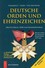 Katalog Deutsche Orden Ehrenzeichen 2014 Neu 20&euro; 3.Reich DDR BRD Berlin Baden Bayern Saar Sachsen Catalogue Germany - Bondsrepubliek Duitsland