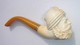 Delcampe - Pipe écume De Mer, Petit Trou Du Foyer Pour Cigarette, Jamais Servie - Tête De Turc. - Meerschaum Pipes