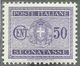 ITALIA REGNO ITALY KINGDOM 1934 SEGNATASSE POSTAGE DUE TAXES TASSE CENT. 50 MNH - Segnatasse