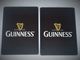 VINTAGE !!   2  Pcs. Guinness Stout Beer Black Playing Card Joker On Globe  (#84) - Playing Cards (classic)