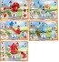 Kinder 2008 : Série Complète Les Dragons Avec 5 BPZ (10 Figurines) - Lotes