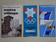 JO Jeux Olympiques Grenoble 68 Olympics Winter Games Programme Des épreuves Les Stations Notre Village Olympique - Kleding, Souvenirs & Andere