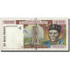 Billet, West African States, 10,000 Francs, 1996, KM:114Ad, TTB+ - États D'Afrique De L'Ouest