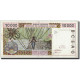 Billet, West African States, 10,000 Francs, 1996, KM:114Ad, TTB+ - West African States